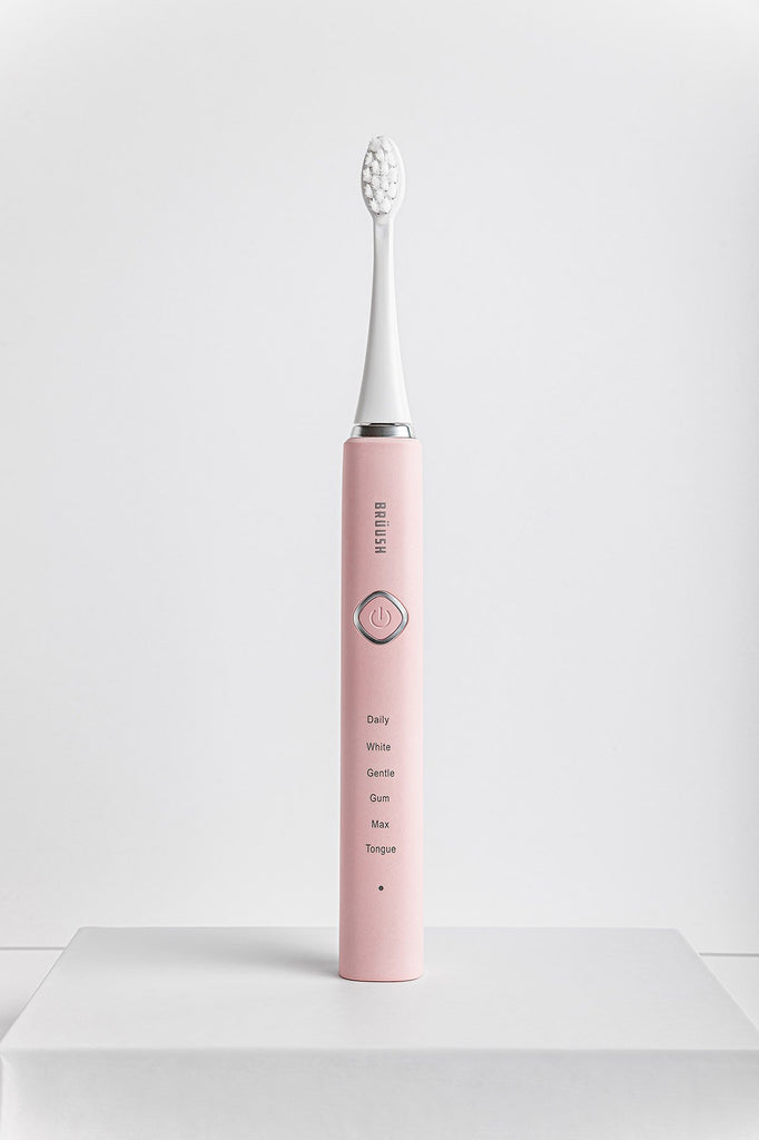 Pink Electric Toothbrush Kit